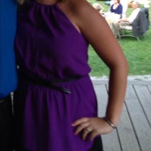 Express Purple Dress-L